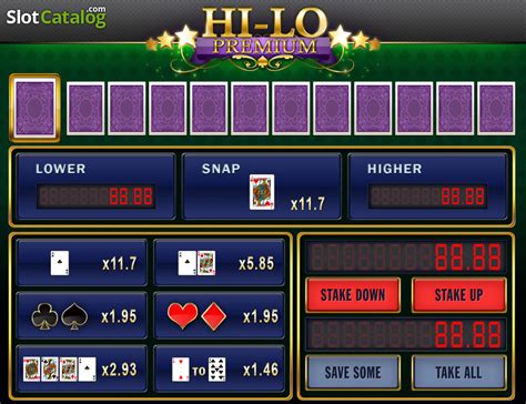 ᐈ Игровой Автомат Hi Lo Premium  Играть Онлайн Бесплатно Playtech